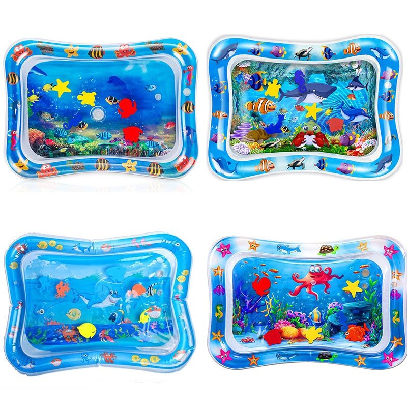 Inflatable Crawling Baby Toy Sensory Water Play Mat Baby Games 6 Months Development Toys For Babies Baby Toys 0 12 Months 1 Year